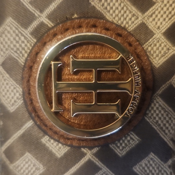 EUC Tommy Hilfiger Monogrammed Tote Bag - Picture 2 of 7